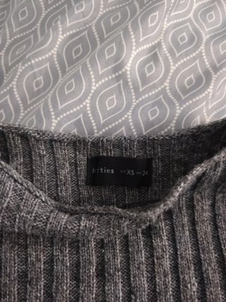 Jersey gris largo