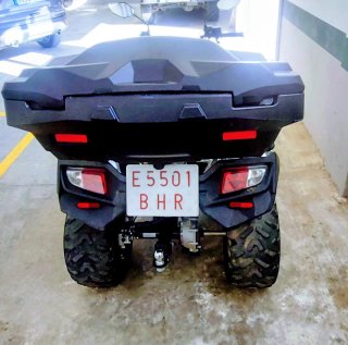 Quad Kymco MXU 300 Negro/Amarillo