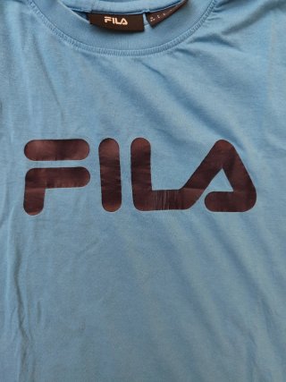Camiseta Fila Vintage Azul Talla L