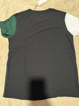 Camiseta Lacoste color negro y verde original