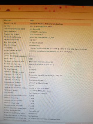 PC Gaming RTX 3060 Ti - 32GB RAM - SSD 1TB