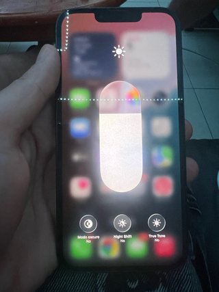 Teléfono móvil negro