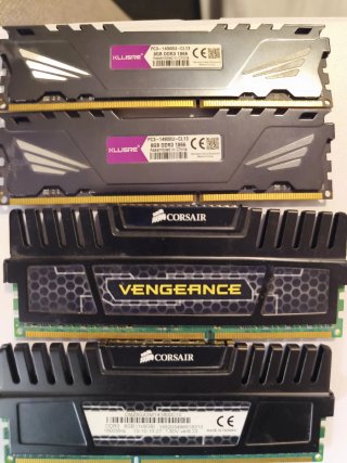 4x 8GB DDR3 1866MHz RAM PC 32GB DDR3
