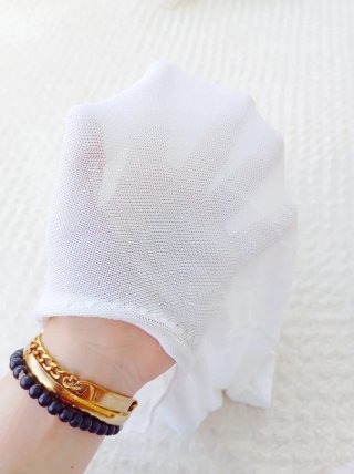 Top blanco sin mangas Mix In