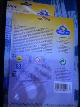 4 Festoni Multicolore P29(4)