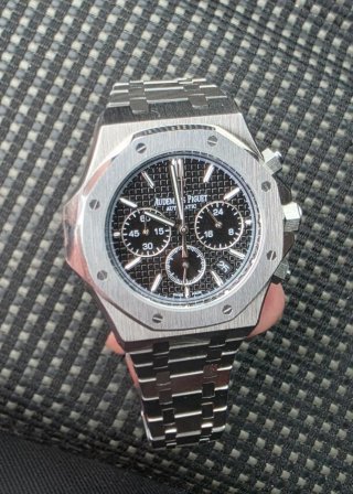 Audemars Pigueet Reloj Cronógrafo Negro