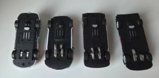 4 Coches de Scalextric marca carrera