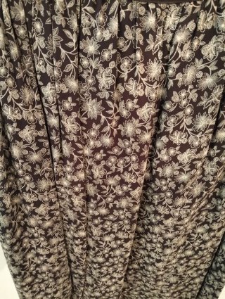 Completo gonna e camicia fantasia vintage