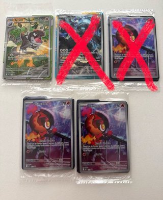 Pack Cartas Pokémon Promocionales Selladas
