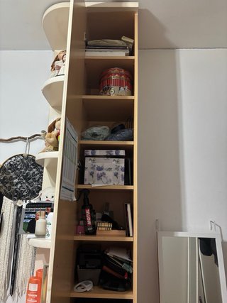 Mueble zapatero estantería esquinal