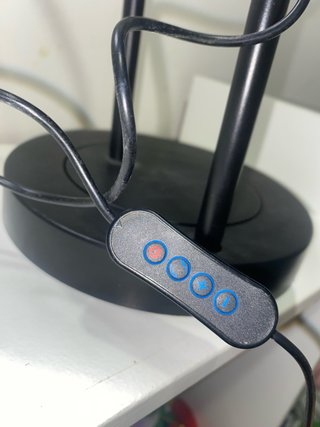 Lampada con supporto telefono e tonalità