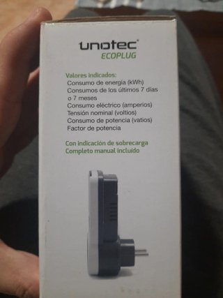 Misuratore di consumo Unotec Ecoplug