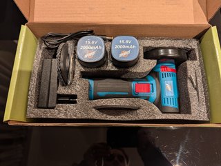 Mini smerigliatrice angolare portatile
