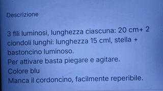 Ciondolo e collana luminosi P30