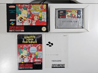 Krusty's Super Fun House Super Nintendo
