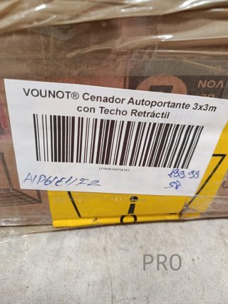 Pérgola Autoportante - 3x3m - VOUNOT