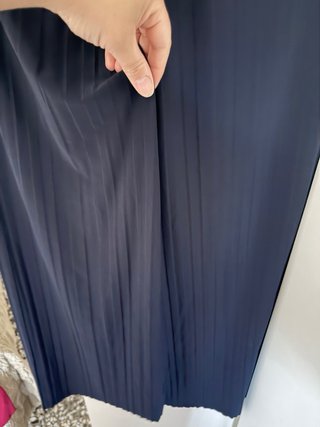 Conjunto Blusa Roja y Pantalón azul marino