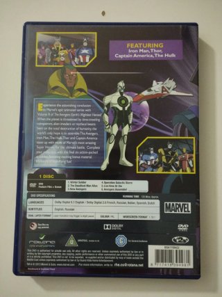 DVD Marvel Los Vengadores: El Final