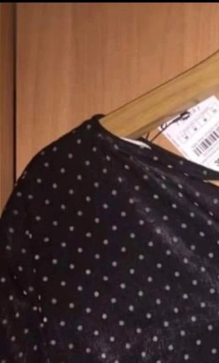 Vestido kimono satén lunares M