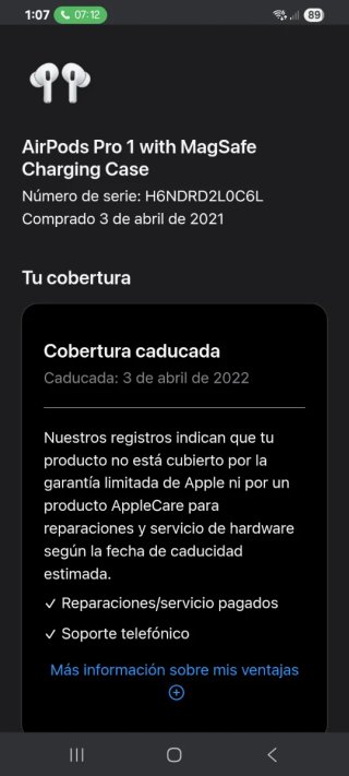 Airpods Pro 1 Blancos
