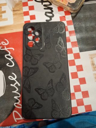 Funda Galaxy A33 5G Mariposas y Brillo
