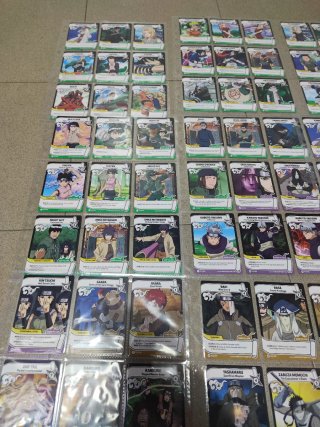 Set Completo Carte Naruto Mythos Base 103/103