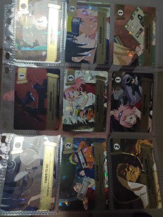 Set Completo Carte Naruto Mythos Base 103/103