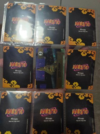 Set Completo Carte Naruto Mythos Base 103/103