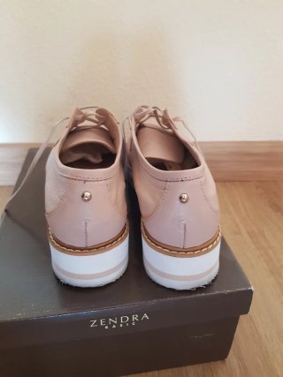 Mocasines rosa palo mujer
