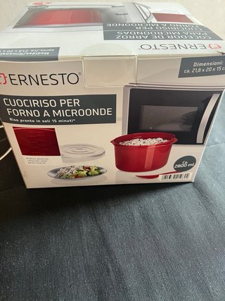 Arrocera microondas Ernesto, nueva