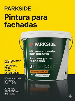 Pintura Fachadas PARKSIDE Mate 10L