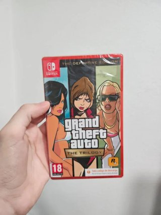 GTA Trilogy Definitive Edition Switch Precintado