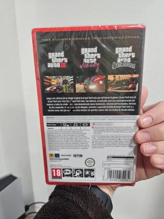 GTA Trilogy Definitive Edition Switch Precintado