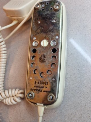 Teléfono Góndola Beige Vintage