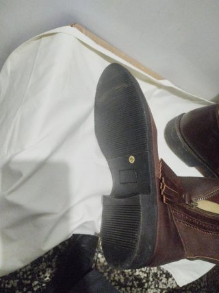 Botas de cuero para montar a caballo