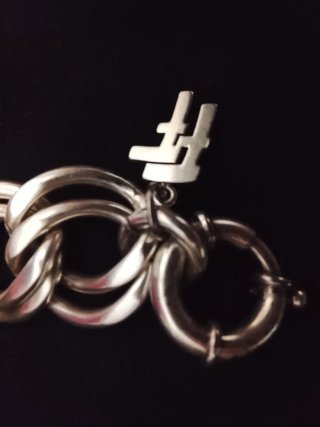 Bracciale FENDI a maglie doppie