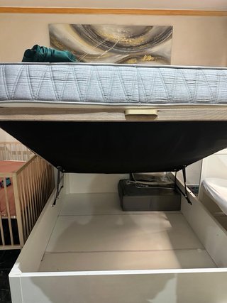 Cama completa con almacenaje