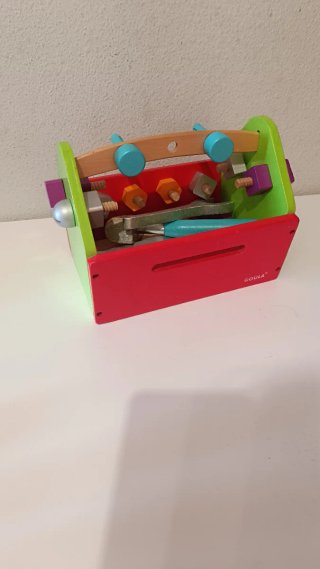 Goula Caja Herramientas Madera Juguete
