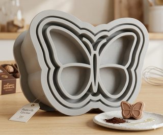 Ejetor de brigadeiro borboleta