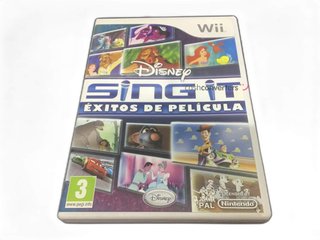 disney sing it exitos de pelicula wii
