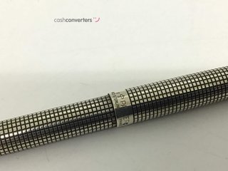 boligrafo parker 75 de plata