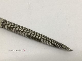 boligrafo parker 75 de plata