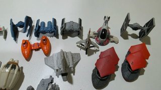 Lote naves Star Wars Micromachines
