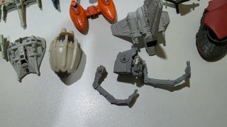 Lote naves Star Wars Micromachines