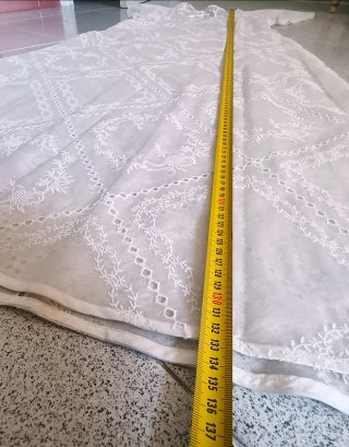 Vestido bordado blanco/novia