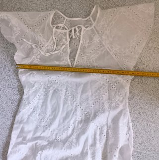 Vestido bordado blanco/novia