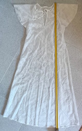 Vestido bordado blanco/novia
