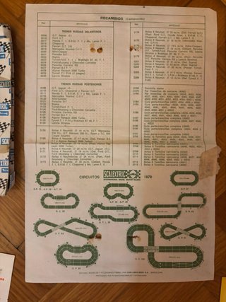Scalextric GP-27 años 80.