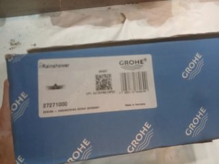 Soffione doccia cromato