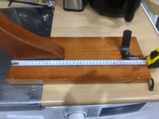 Jamonero Soporte para jamon de madera y metal